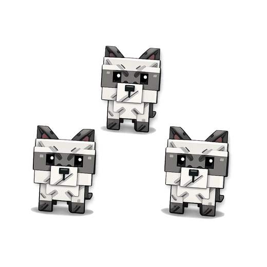 3x Raccoon Bundle