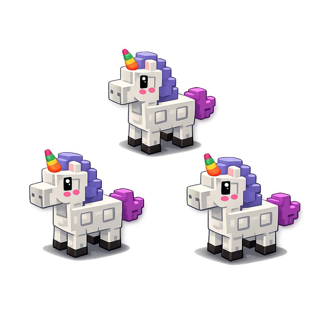 3x Unicorn Bundle