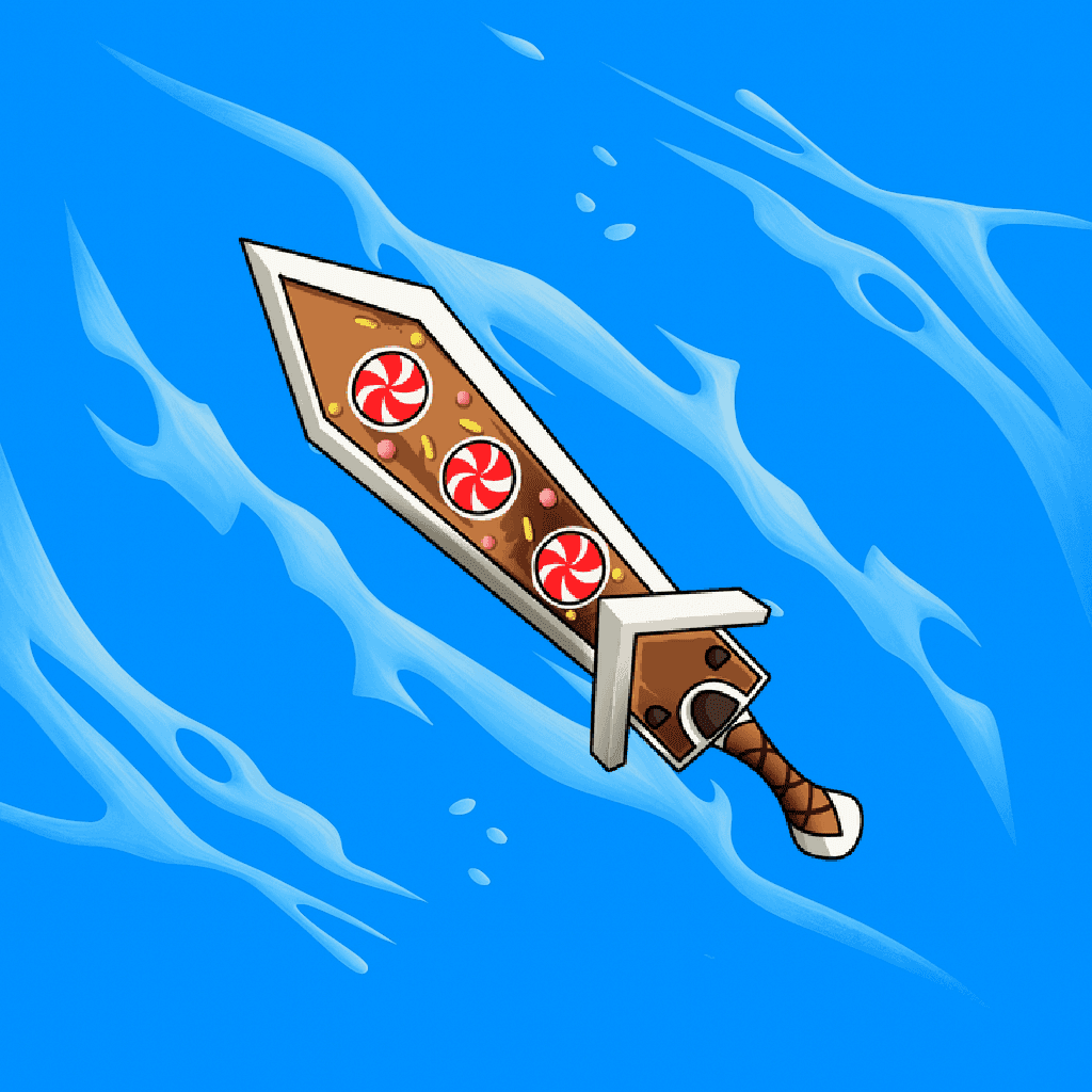 Swirly Blade Knife