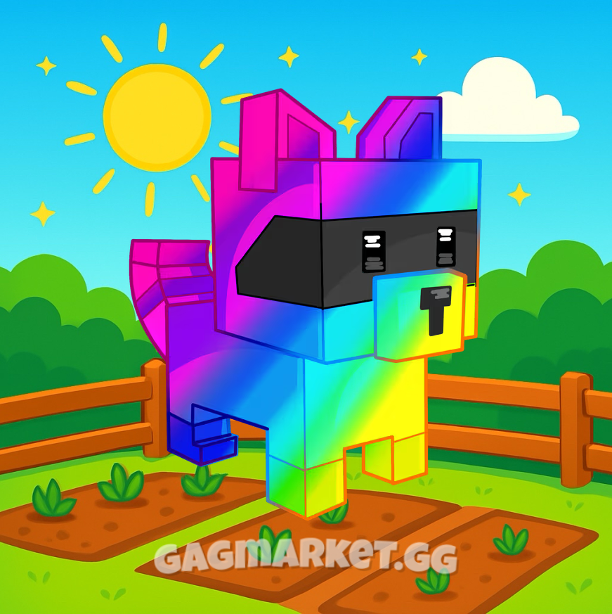 Rainbow Raccoon