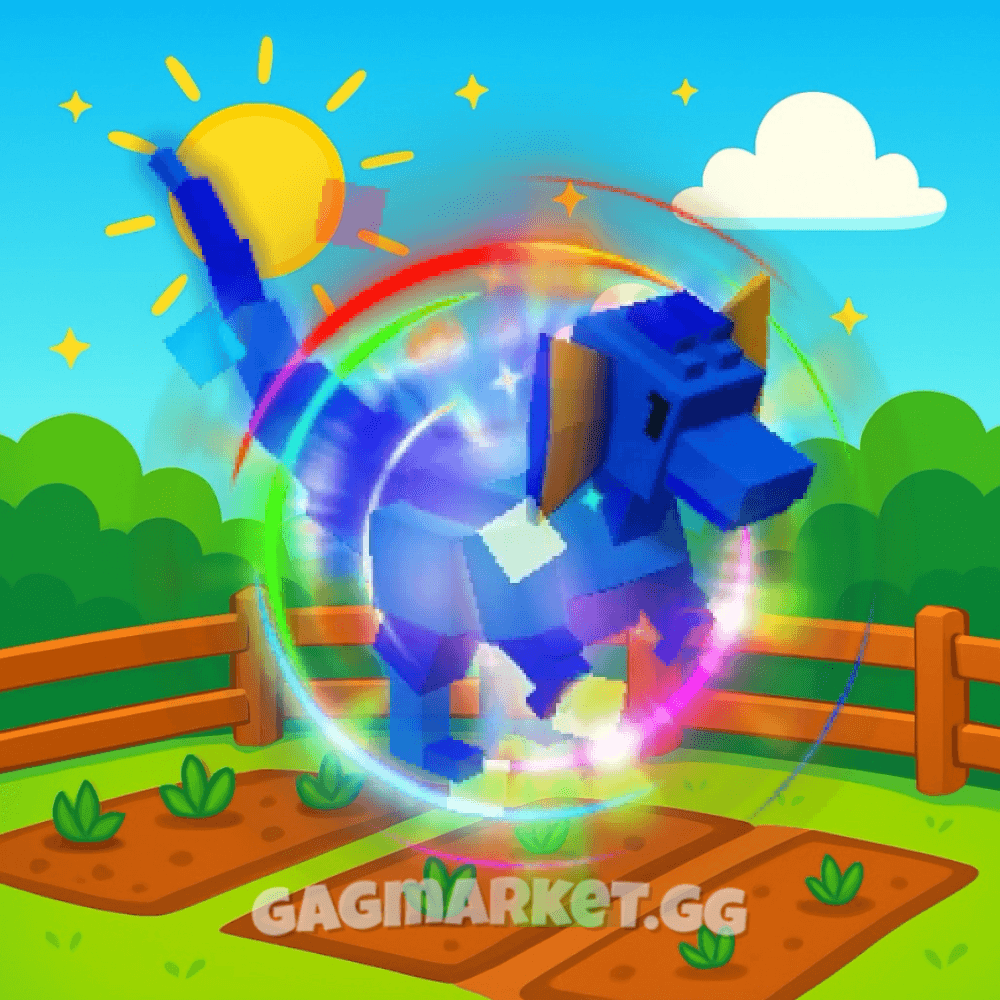 HATCHED Rainbow Dilophosaurus [OP XP FARM]
